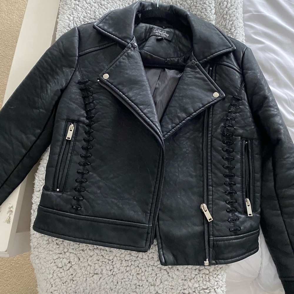 Leather jacket
